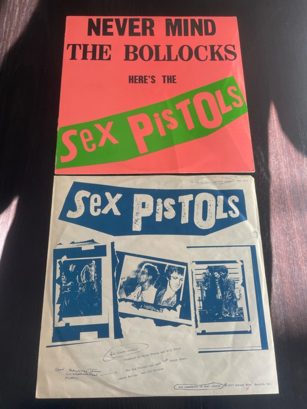 - Never Mind The Bollocks . Sex Pistols . 1977 copy